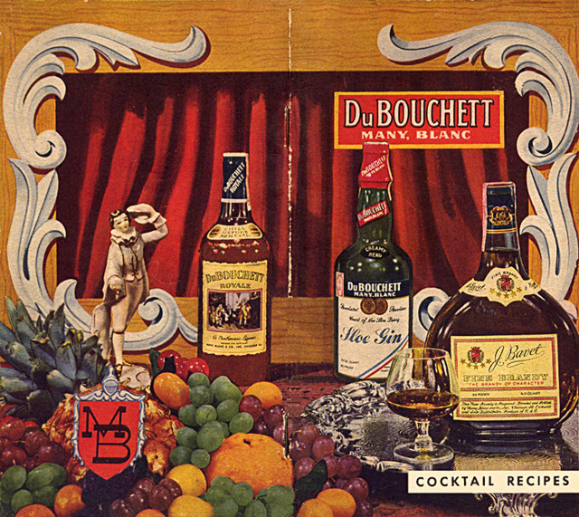 DuBouchett Liqueur Booklet, 1945