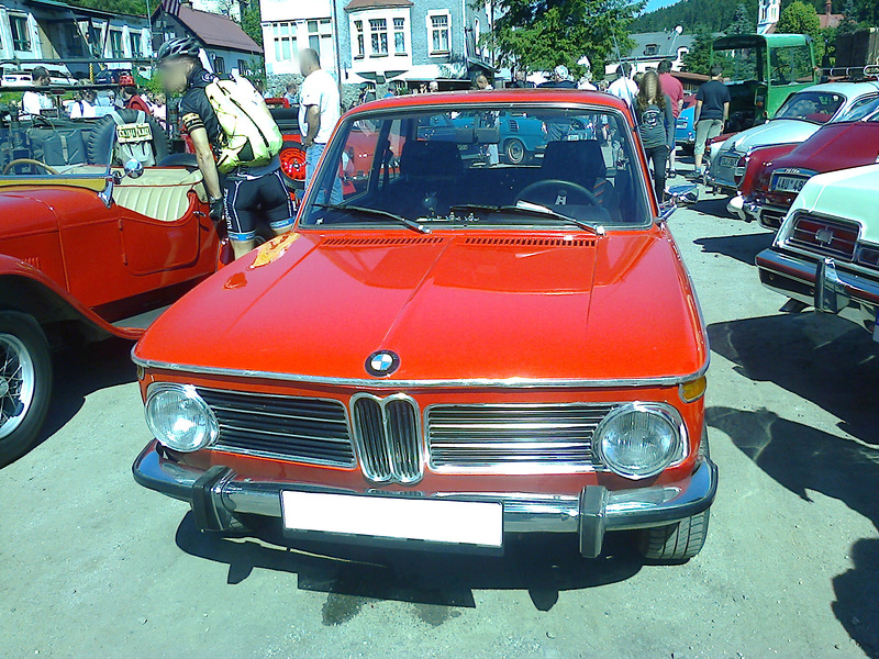 BMW 2002 at the Josefuv dul Car Show, Liberecky kraj, Bohemia(CZ), 2015