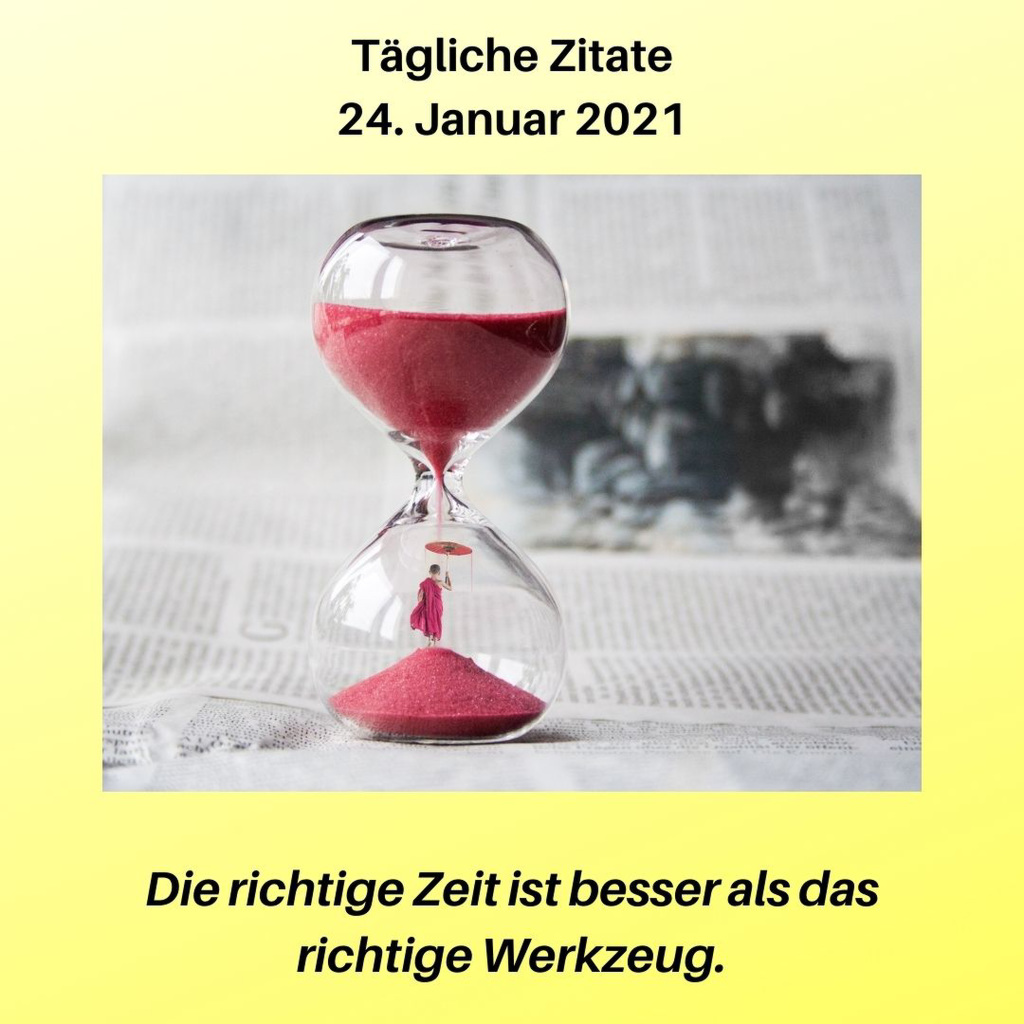 Tägliche Zitate 24. Januar 2021