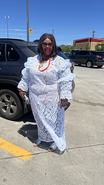 Lady in White