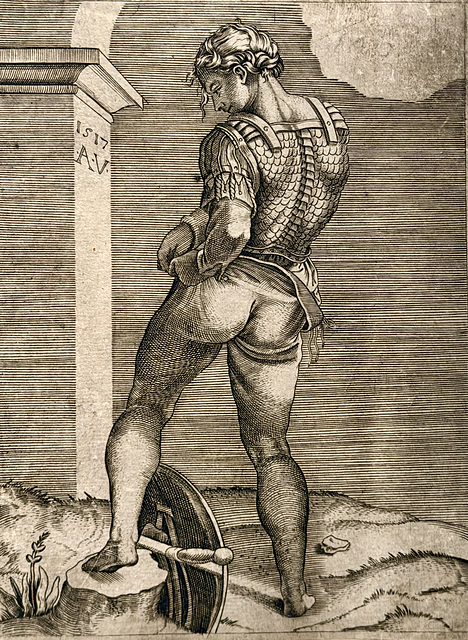 Haarlem 2025 – Teylers Museum – Soldier fastening his breeches