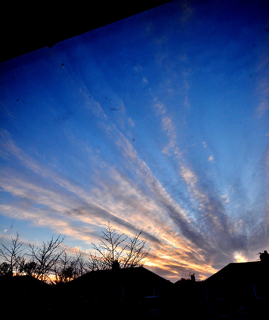 Early evening sky