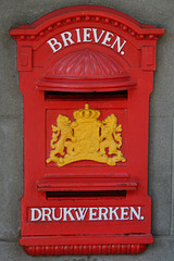 Zuiderzee Museum 2015 – 1912 Dutch wall postbox