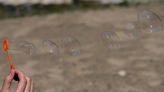 Bubbles on a Blustery Day