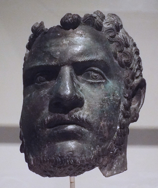 Fragmentary Bronze Portrait of the Emperor Caracalla in the Metropolitan Museum of Art, December 2022