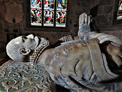 wirksworth church, derbs; c16 tomb of sir anthony gell +1583