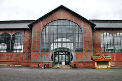 Jugendstil-Portal der Maschinenhalle (Zeche Zollern 2/4, Dortmund-Bövinghausen) / 20.05.2023