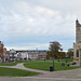 Exeter, Cathedral Yard Panorama