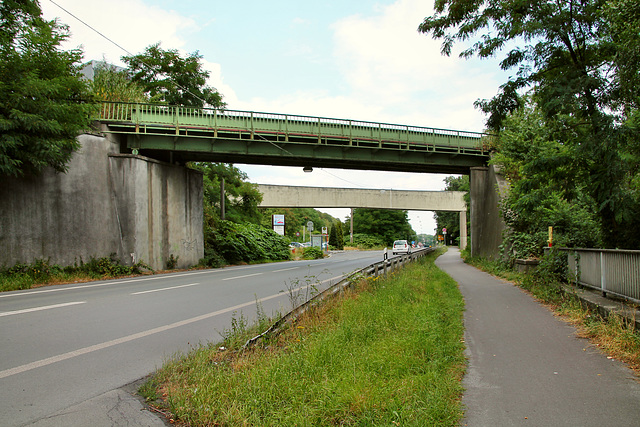 Zechenbahnbrücke über der Prosperstraße (Bottrop-Batenbrock) / 22.07.2018