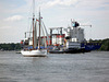 3er auf der Elbe....