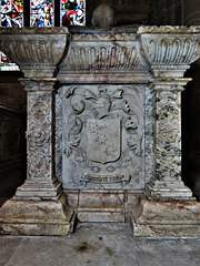 wirksworth church, derbs; c16 tomb of sir anthony gell +1583