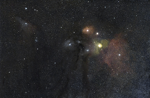 Antares area and the Blue Horse Head NGC6144 &IC4592