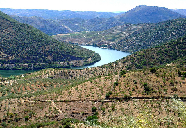 International Douro River in Barca de Alva