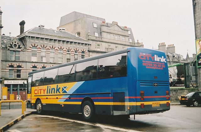 West Coast Motors P200 WCM (Scottish Citylink contractor) at Aberdeen - 27 Mar 2001