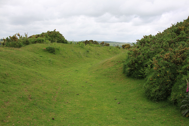 Pen y Crug, old ironage hillfort