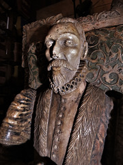 wirksworth church, derbs; c16 tomb of sir anthony gell +1583