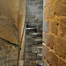 Les escaliers de la tour Jeanne d'Arc à Rouen