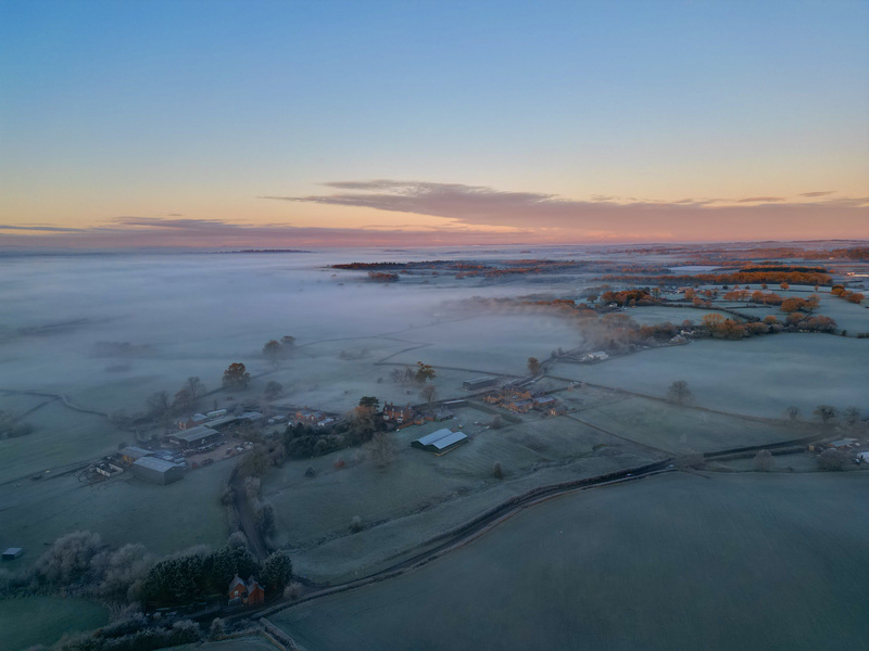 Morning fog