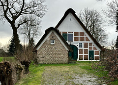 Reetdachhaus im Alten Land