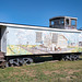 mural-Gravelbourg caboose