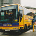 Tayside Public Transport V74 DSN (Scottish Citylink contractor) at Aberdeen - 27 Mar 2001