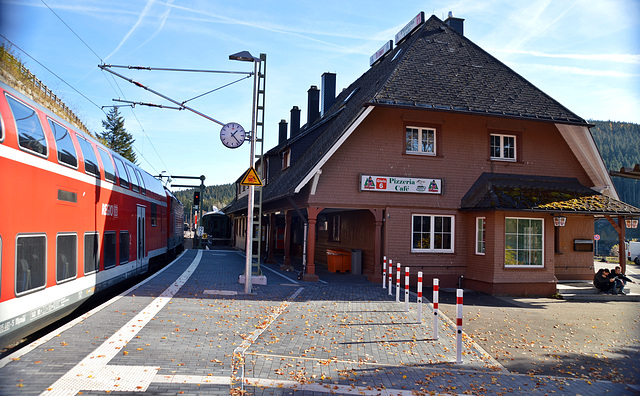 Station Seebrugg am Schluchsee ( Endstation )