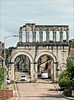 Autun (71) 17 juin 2024. La Porte d'Arroux. (époque romaine, 1er siècle).