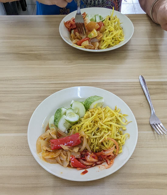 Dîner malaisien à très bon marché !