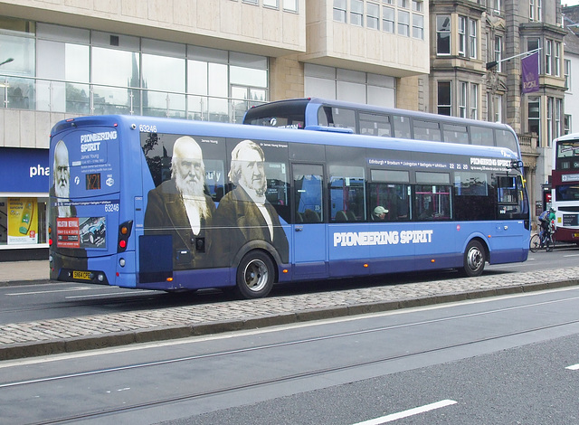 DSCF7348 First Scotland East 63246 (SN64 CPE) in Edinburgh - 8 May 2017
