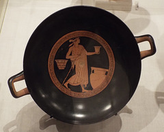 Terracotta Kylix Attributed to the Brygos Painter in the Metropolitan Museum of Art, April 2017