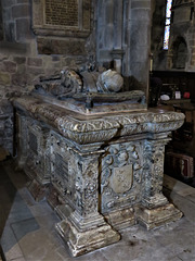 wirksworth church, derbs; c16 tomb of sir anthony gell +1583