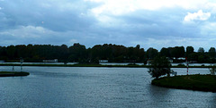 NL - Roermond - Blick auf die Maas