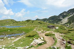 Bulgaria, Mountain Shelter at the Trefoil Lake (2216m)