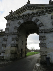 c18 lodge gateway at fonthill, wilts, c1756