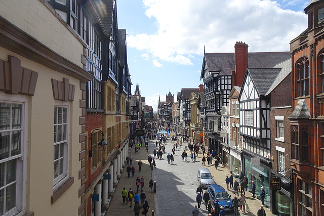 Looking Down Eastgate Street