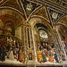 Italy, Duomo di Siena, Wall Paintings in the Libreria Piccolomini