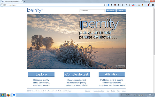 Nouvelle ipernity Homepage - Éditorial final