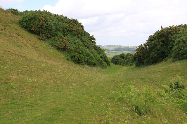 Pen y Crug, old ironage hillfort