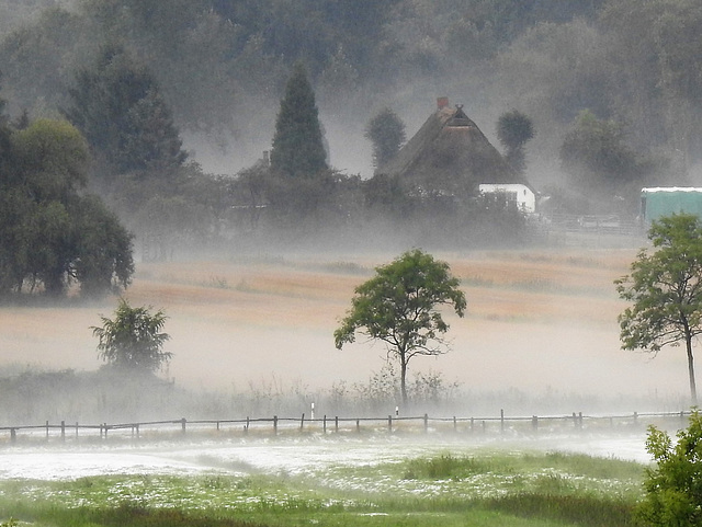 Nebel nach Hagel mit PiP