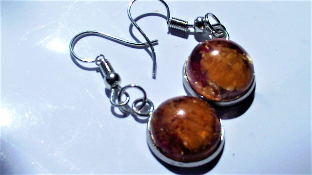 Earrings to go with the pendant