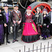 The steampunk group in Bideford