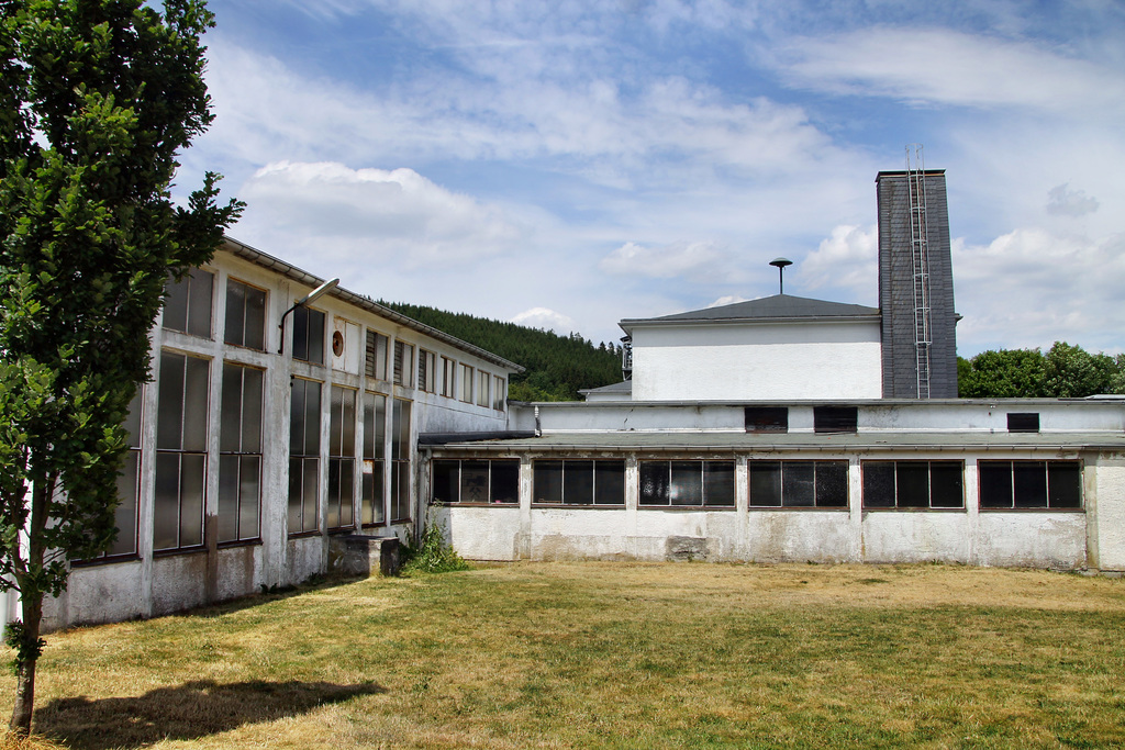 Ehemalige Kauen- und Betriebsgebäude des Erzbergwerks Ramsbeck (Bestwig-Ramsbeck) / 6.07.2019