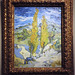 Two Poplars in the Alpilles near Saint-Remy by Van Gogh in the Metropolitan Museum of Art, July 2023