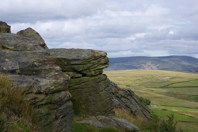 Bleaklow from Cown Edge