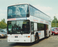 Trathens L977 KDT at Milton Keynes Coachway - 2 Jun 1997