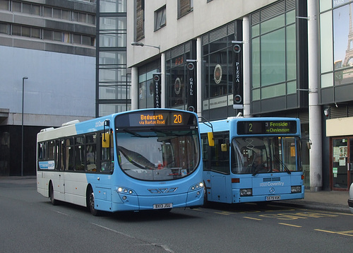 ipernity: DSCF0414 National Express Coventry BX13 JSU and S579 VUK - by  David Slater (Spoddendale)