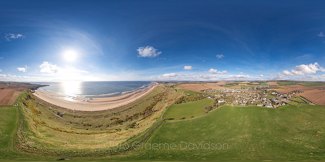 St.Cyrus and beach photosphere 2016-04-24e