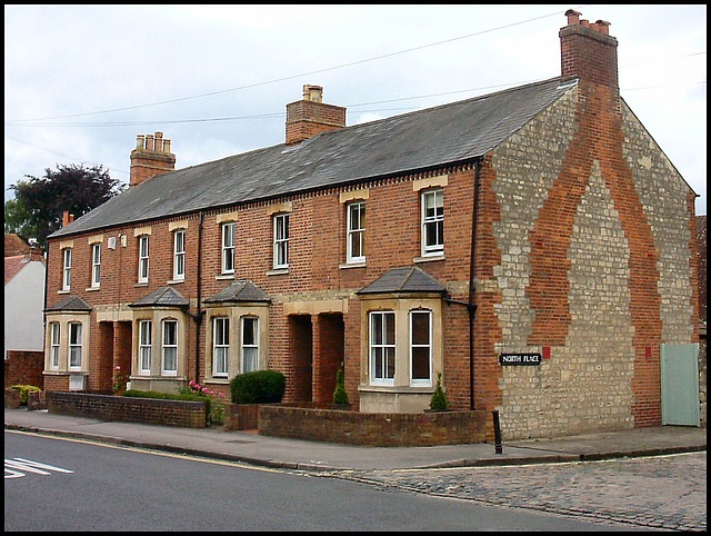 North Place chimney wall