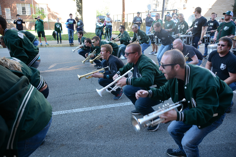 Still more fancy marching