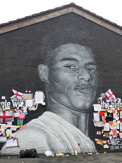 Marcus Rashford Mural (4) - 13 July 2021